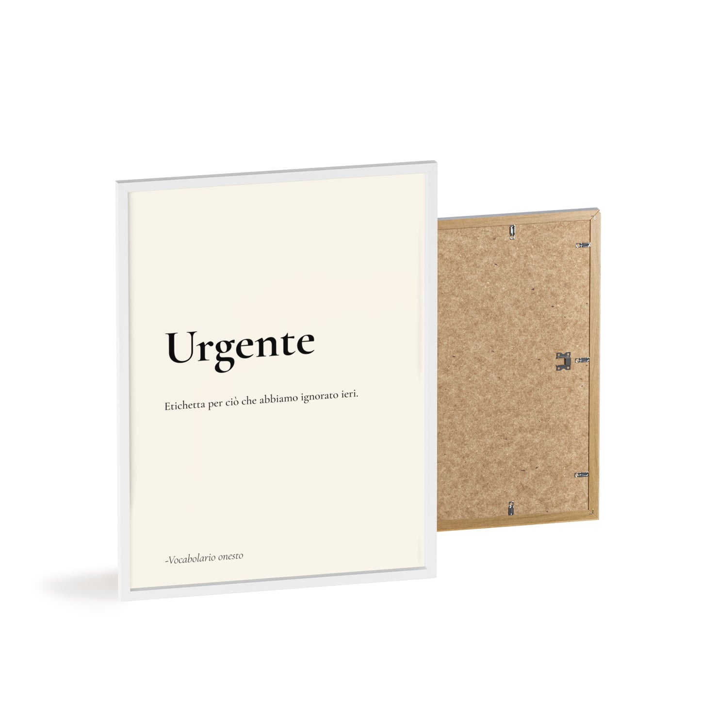 Urgente | Vocabolario onesto