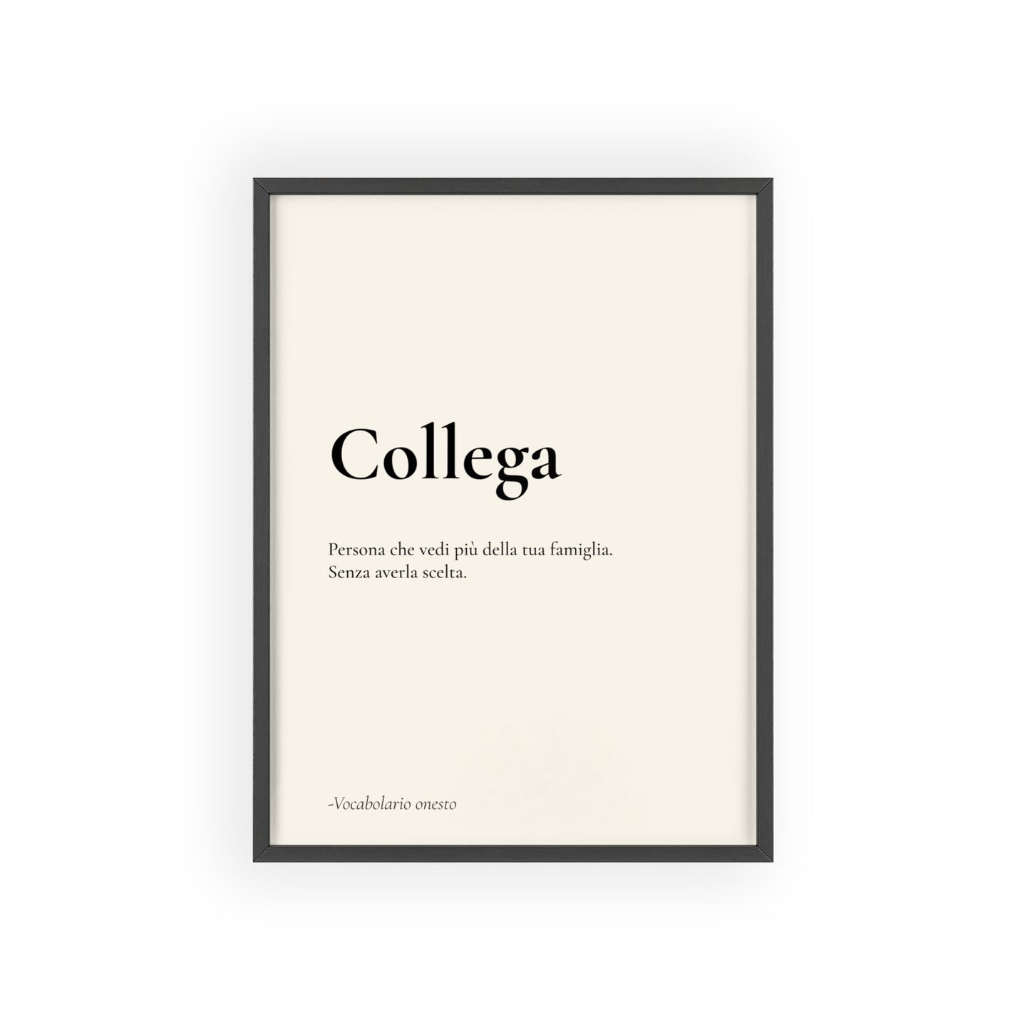 Collega | Vocabolario onesto