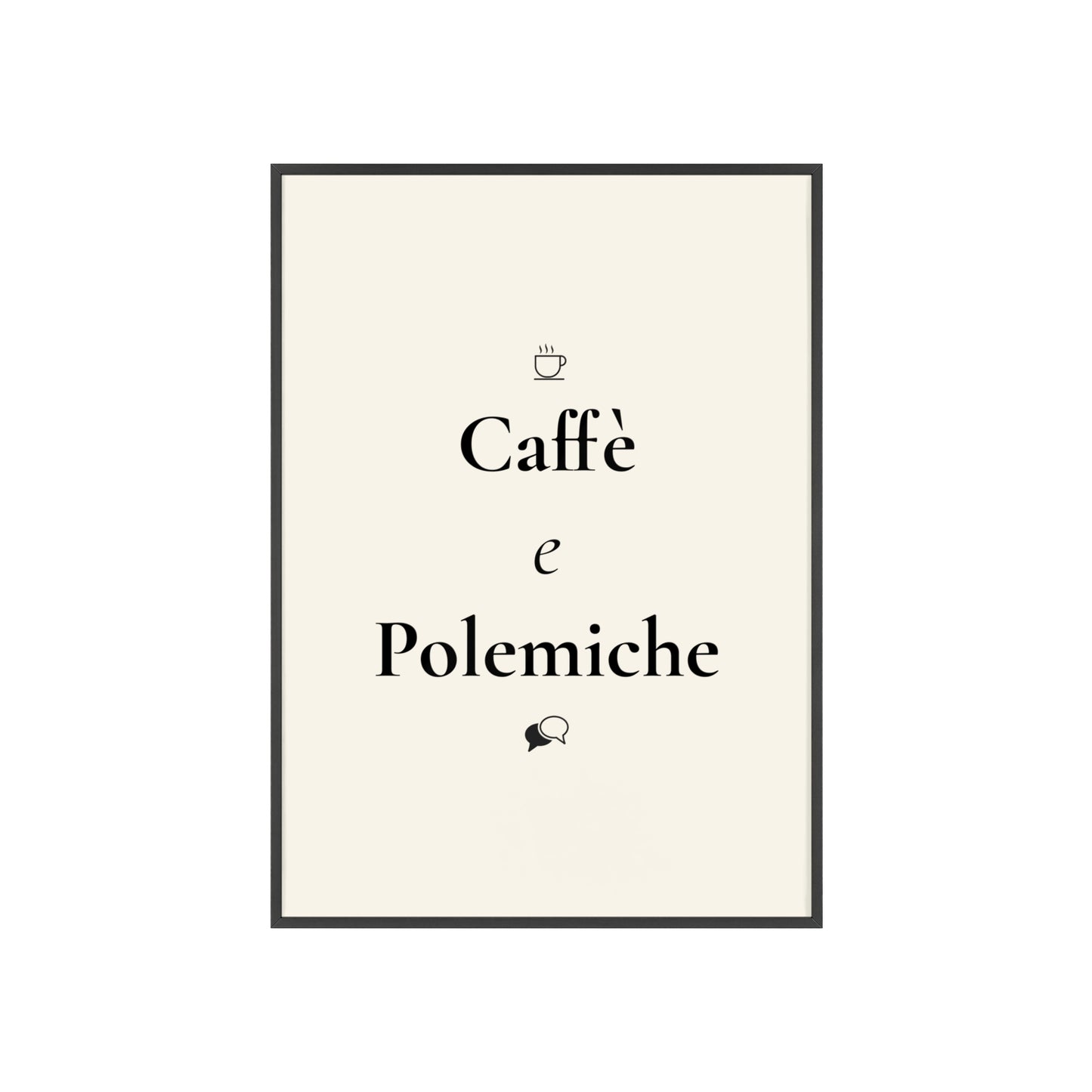 Caffè e polemiche
