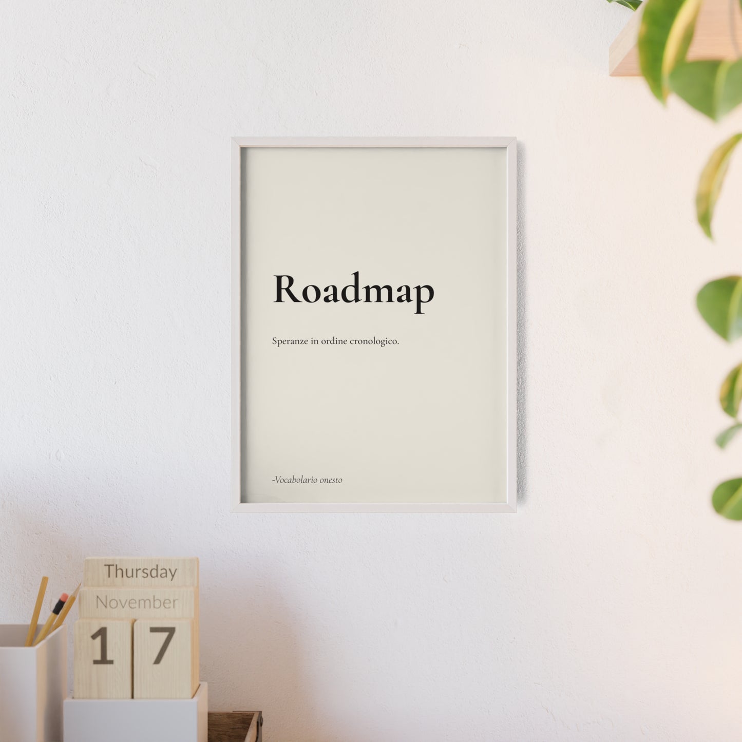Roadmap | Vocabolario onesto