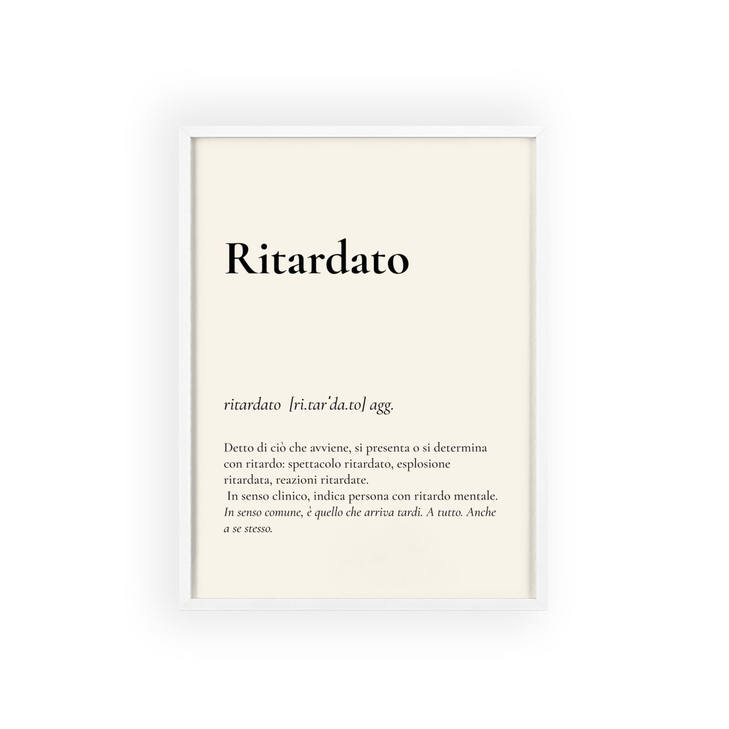 Ritardato
