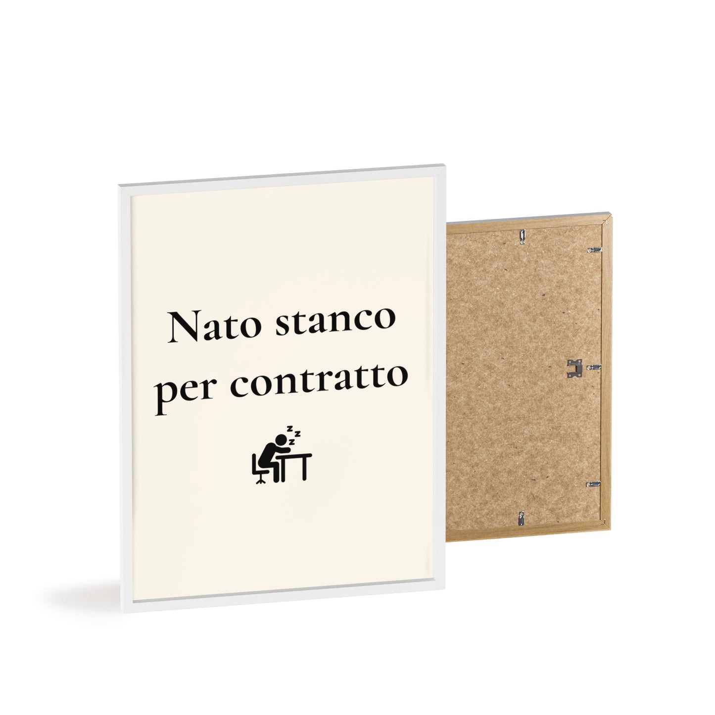 Nato stanco per contratto