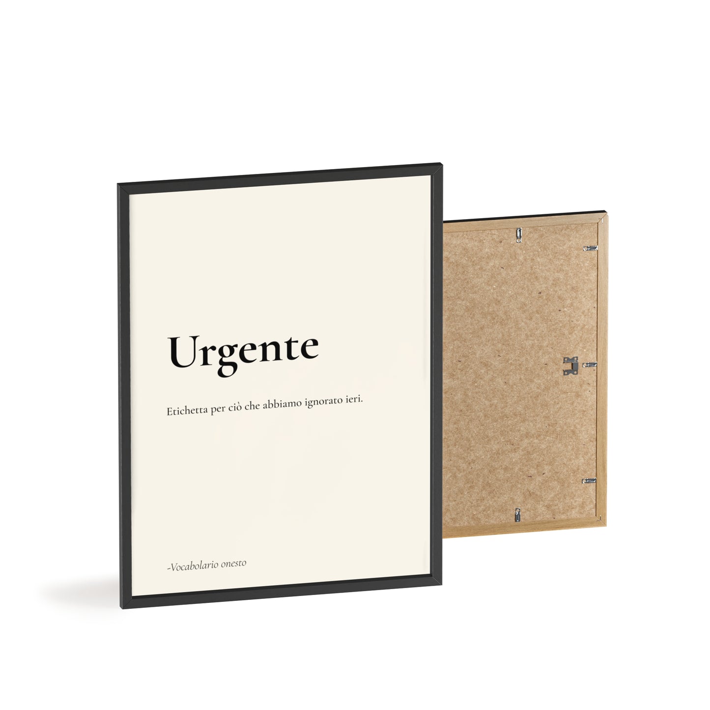 Urgente | Vocabolario onesto