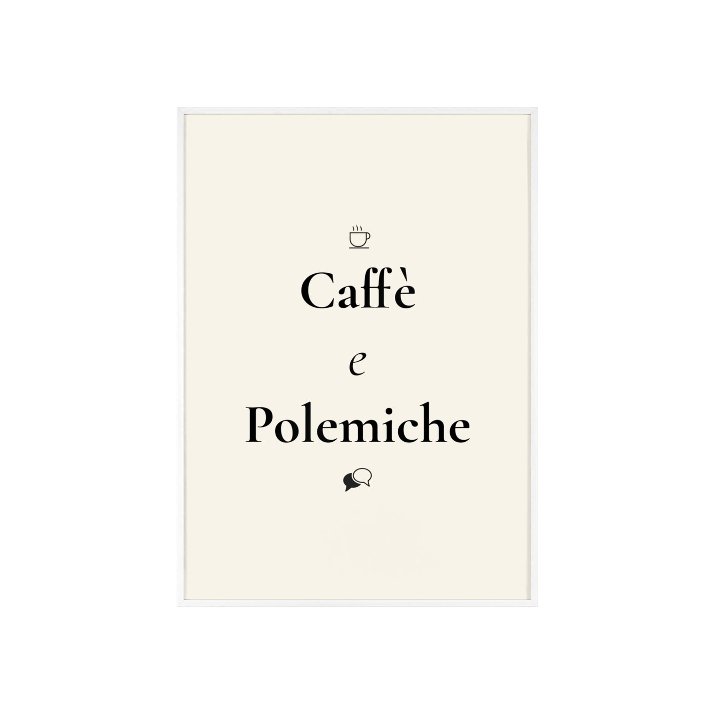 Caffè e polemiche