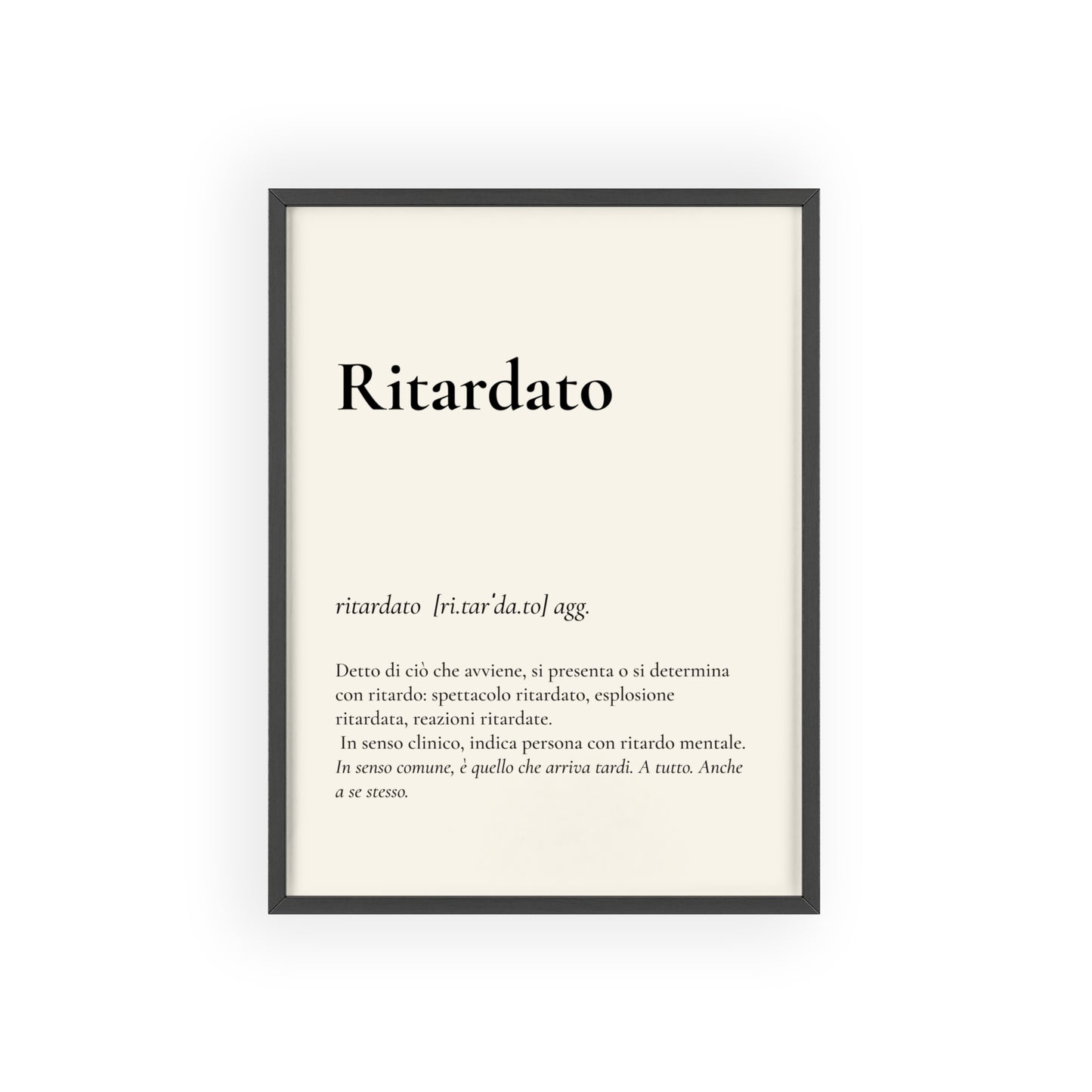 Ritardato